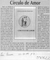 Círculo de amor  [artículo]