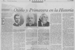 Otoño y primavera en la historia