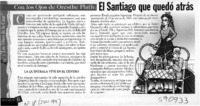 Con los ojos de Oreste Plath, el Santiago que quedó atrás  [artículo]