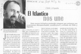 El Atlántico nos une  [artículo] Mauricio Carmona B.
