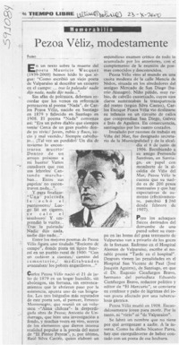 Pezoa Véliz, modestamente  [artículo] Filebo