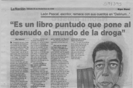 "Es un libro puntudo que pone al desnudo el mundo de la droga"  [artículo] Willy Haltenhoff