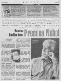 Historias inéditas de dos Premios Nobel
