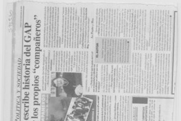 Socialista escribe historia del GAP contada por los propios "compañeros"