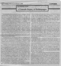 "Gonzalo Rojas y el relámpago"  [artículo]