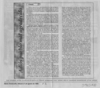 Adiós pueblo mal agradecido  [artículo]