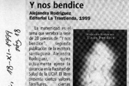 Y nos bendice  [artículo]