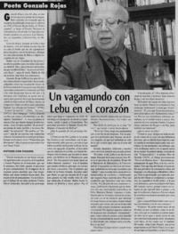 Un vagamundo con Lebu en el corazón