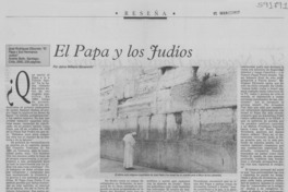 El Papa y los judíos