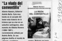 La viuda del conventillo  [artículo] Elizabeth Subercaseaux