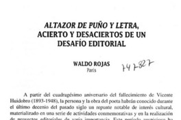 "No hagamos tantas gárgaras y demos a conocer lo que tenemos"