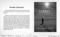 Premio literario  [artículo]