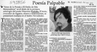 Poesía palpable  [artículo]