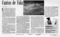 Cantos de vida danzas de muerte  [artículo] Jéssica Atal