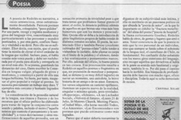 Estar de la poesía o el estilo de mis matemática  [artículo] Cristóbal Solari