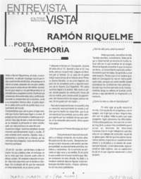 Poeta de memoria  [artículo] Eduardo Asfura
