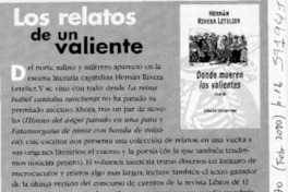 Los relatos de un valiente  [artículo]