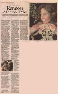 Renacer a partir del dolor