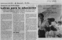 Letras para la educación  [artículo]