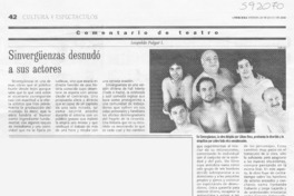 Sinvergüenzas desnudó a sus actores  [artículo] Leopoldo Pulgar I.