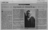 Caminando con Manuel Rojas  [artículo] Filebo