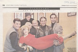 La divertida noche de Liliana Ross y seis chicos desnudos  [artículo] Cristián Farías