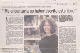 "Me encantaría no haber escrito este libro"  [artículo] Carlos Vergara