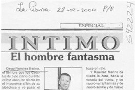 El hombre fantasma  [artículo] JPJ