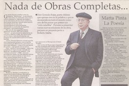 Nada de obras completas  [artículo]