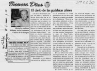 El cielo de las palabras afines  [artículo] Hermelo Arabena Williams