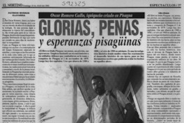 Glorias, penas y esperanzas pisagüinas  [artículo] Patricio Riveros Olavarría