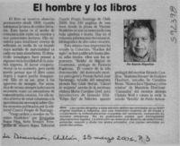 El hombre y los libros  [artículo] Ramón Riquelme