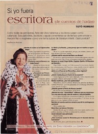 Si yo fuera escritora (de cuentos de hadas)  [artículo]