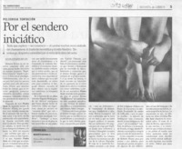 Por el sendero iniciático  [artículo] Javier Edwards Renard