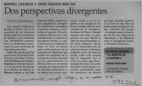 Dos perspectivas divergentes  [artículo] Ricardo Couyoumdjian