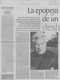 La epopeya de un desheredado