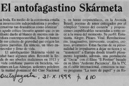 El antofagastino Skármeta  [artículo] Ketty Farandato Politis
