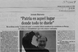 "Patria es aquel lugar donde todo te duele"  [artículo] J. P. Dardel