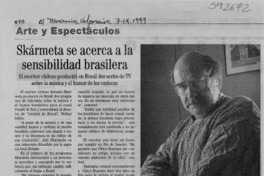 Skármeta se acerca a la sensibilidad brasilera  [artículo]