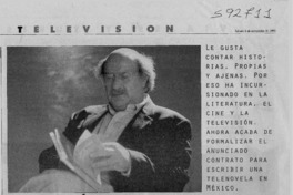 Antonio Skármeta comunicador de mundos  [artículo] Estela Cabezas