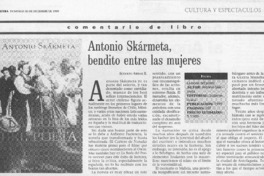Antonio Skármeta, bendito entre las mujeres