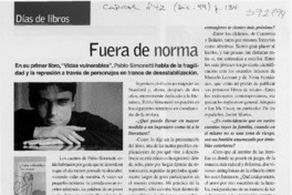 Fuera de norma  [artículo]