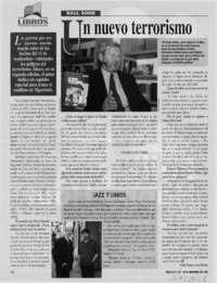 Un nuevo terrorismo  [artículo] Delia Pizarro San Martín