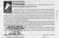 Mi querido papá  [artículo]