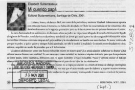 Mi querido papá  [artículo]