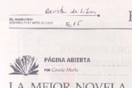 La mejor novela feminista