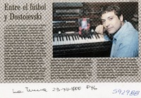Entre el fútbol y Dostoievski  [artículo]