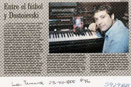 Entre el fútbol y Dostoievski  [artículo]