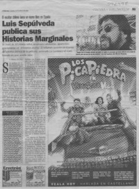Luis Sepúlveda publica sus Historias marginales  [artículo] I. Obiols