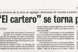 "El cartero" se torna policial  [artículo]